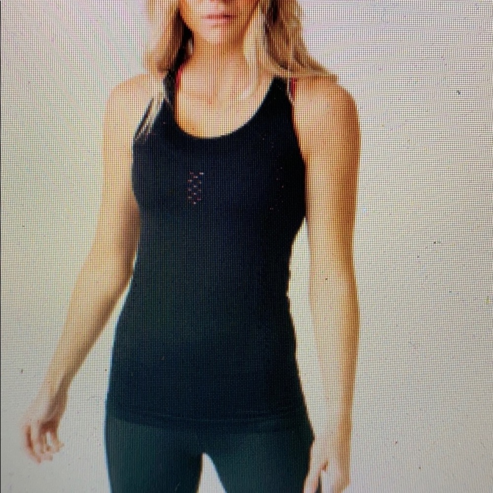 Black Seamless Tank